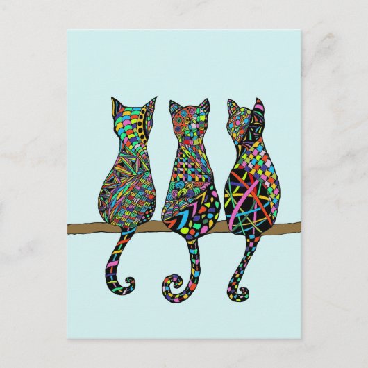 Three Amigos Postkarte (Vorderseite)