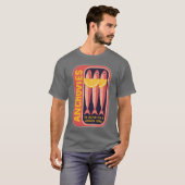 Three Anchovies in Olive Lemon Can gift T-Shirt (Vorne ganz)