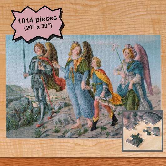 Three Archangels und Tobias (M 017) Puzzle