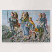 Three Archangels und Tobias (M 017) Puzzle (Horizontal)
