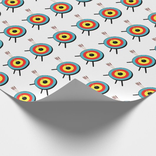 Three Arrow Bullseye Geschenkpapier (Ecke)