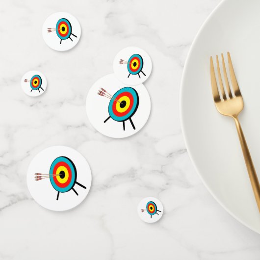 Three Arrow Bullseye Konfetti (Gruppe)