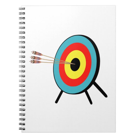 Three Arrow Bullseye Notizblock (Vorderseite)