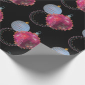 Three Ball Xmas Geschenkpapier (Ecke)