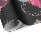 Three Ball Xmas Geschenkpapier (Rolleneckpunkt)