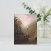 Three Bears Forest Weihnachten Postkarte (Stehend Vorderseite)