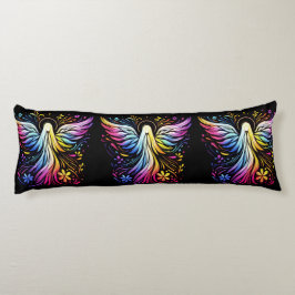 Three Beautiful Angel On the Back and Front of a Seitenschläferkissen