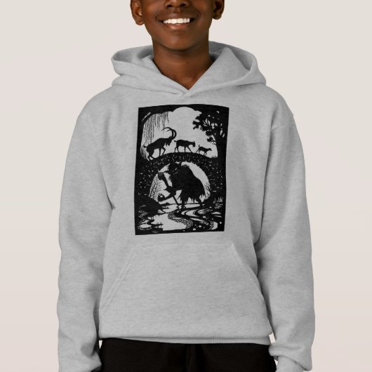 Three Billy Goats Gruff Hoodie (Vorderseite)