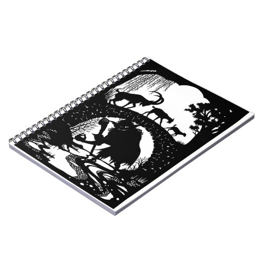 Three Billy Goats Gruff Notizblock (Linke Seite)