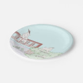 Three Billy Goats Gruff Pappteller (Schrägansicht)