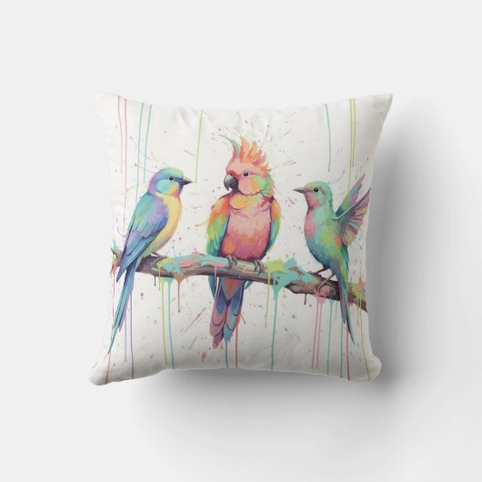 Three Birds Kissen (Rückseite)