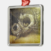 Three Birds' Nests Van Gogh Fine Art Ornament Aus Metall (Links)