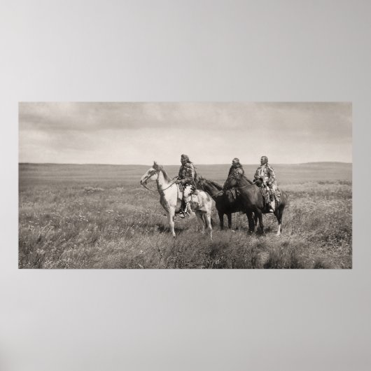 Three Blackfoot Chiefs Poster (Vorne)