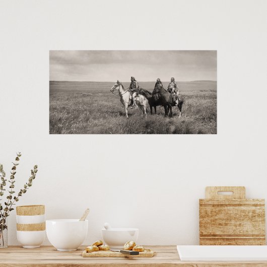 Three Blackfoot Chiefs Poster (Küche)
