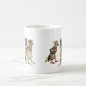 Three Blind Mice by Charles Folkard Kaffeetasse (Mittel)