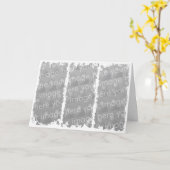 Three Box Grunge Design Karte (Gelbe Blume)