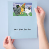 Three Brahmas Flyer (Hand)