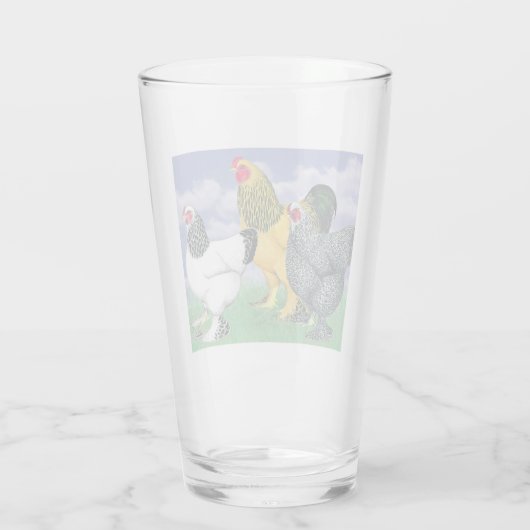 Three Brahmas Glas (Rückseite)