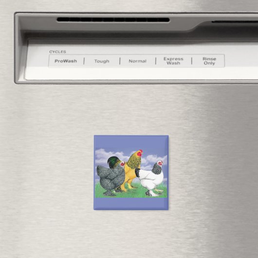 Three Brahmas Magnet (In Situ (Geschirrspüler))