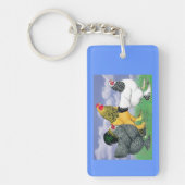 Three Brahmas Schlüsselanhänger (Vorderseite)