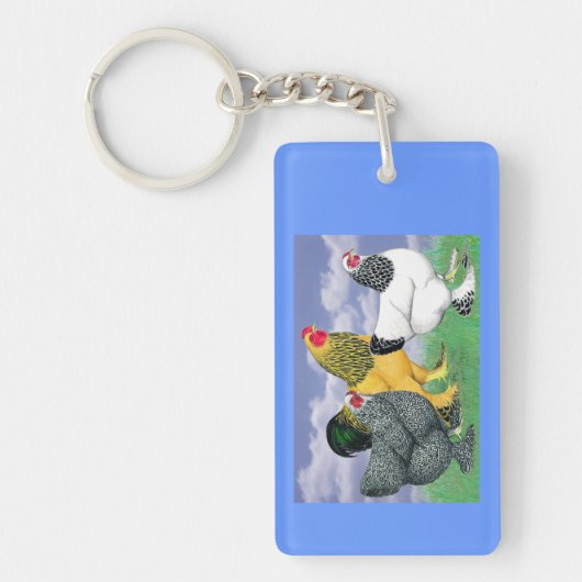 Three Brahmas Schlüsselanhänger (Vorderseite)