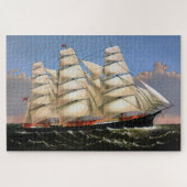 Three Brothers Clipper Ship 1875 Puzzle (Horizontal)