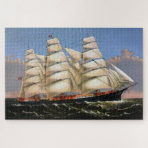 Three Brothers Clipper Ship 1875