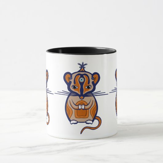 Three Brown Mice Tasse (Zentrum)