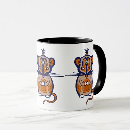 Three Brown Mice Tasse (VorderseiteRechts)