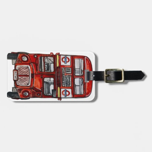 Three Buses Gepäckanhänger (Vorderseite horizontal)