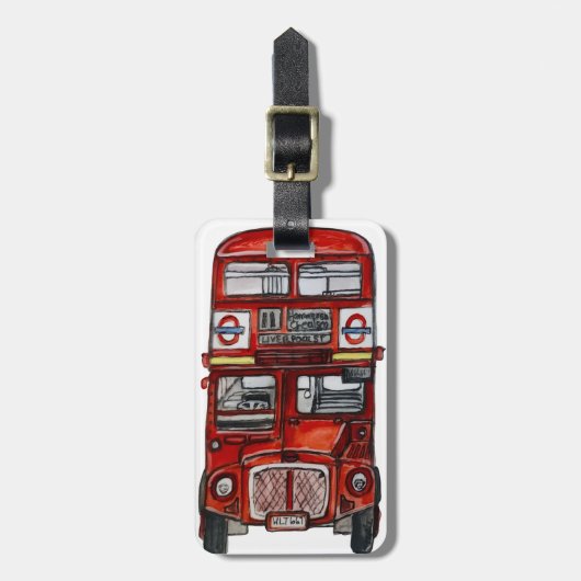 Three Buses Gepäckanhänger (Vorderseite vertikal)