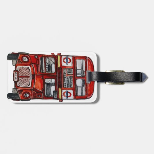 Three Buses Gepäckanhänger (Rückseite horizontal)