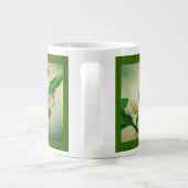 Three Calla Lilies Atemberaubend Botanical Acrylic Jumbo-Tasse (Rückseite)