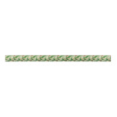 Three Calla Lilies Atemberaubend Botanical Acrylic Satinband (Vorderseite)