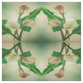 Three Calla Lilies Atemberaubend Botanical Acrylic Stoff (Muster)