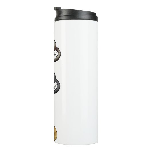 Three Cat Stack Tasse - Benutzerdefiniert (Nach rechts gedreht)