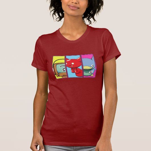 Three_characters T-Shirt (Vorderseite)