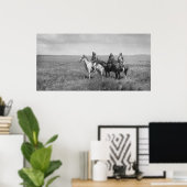 Three Chiefs Piegan Blackfeet Indianeramerikaner Poster (Heimbüro)