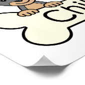 Three Chihuahuas Poster (Ecke)