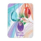 Three Christmas Balls Holiday flexible magnets Magnet (Vertikal)