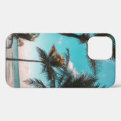 Three coconut trees on seashore Case-Mate iPhone hülle (Rückseite (Horizontal))