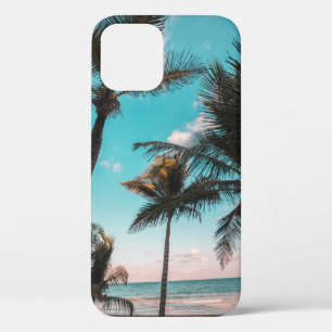 Three coconut trees on seashore Case-Mate iPhone hülle