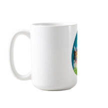 Three Collie Easter coffee mug