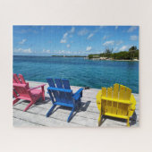 Three Colorful Chairs Puzzle (Horizontal)