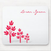 Three Crimson Trees Mousepad (Vorne)