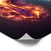 Three Cross Art Poster (Ecke)