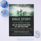 Three Crosses, Christian Bible Class Advertising Flyer (Einzeln)