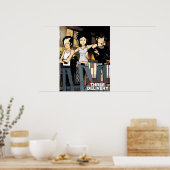 Three Delivery™ Group Poster (Küche)