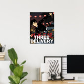 Three Delivery™ Sid Poster (Heimbüro)