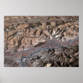Three-dimensional view of the landscape poster (Vorne)